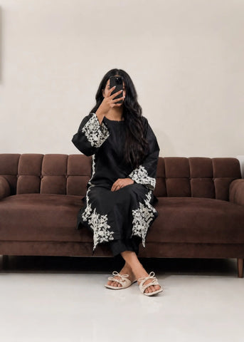 Grace Black 2PC Stitched