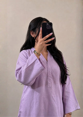 Lilac 2PC Stitched
