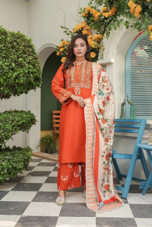 Ruby 3 PC Stitched