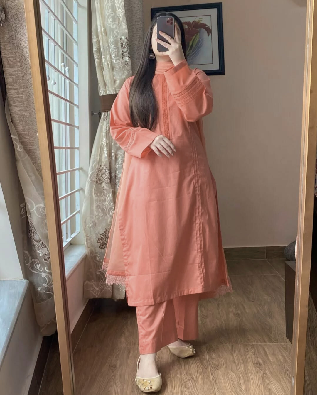 Peach Pearl 3PC
