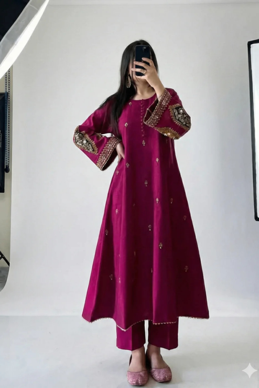 Zircon 2 PC Stitched