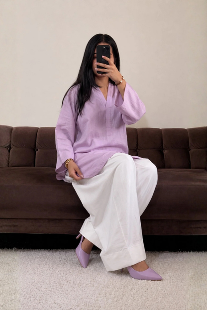 Lilac 2PC Stitched