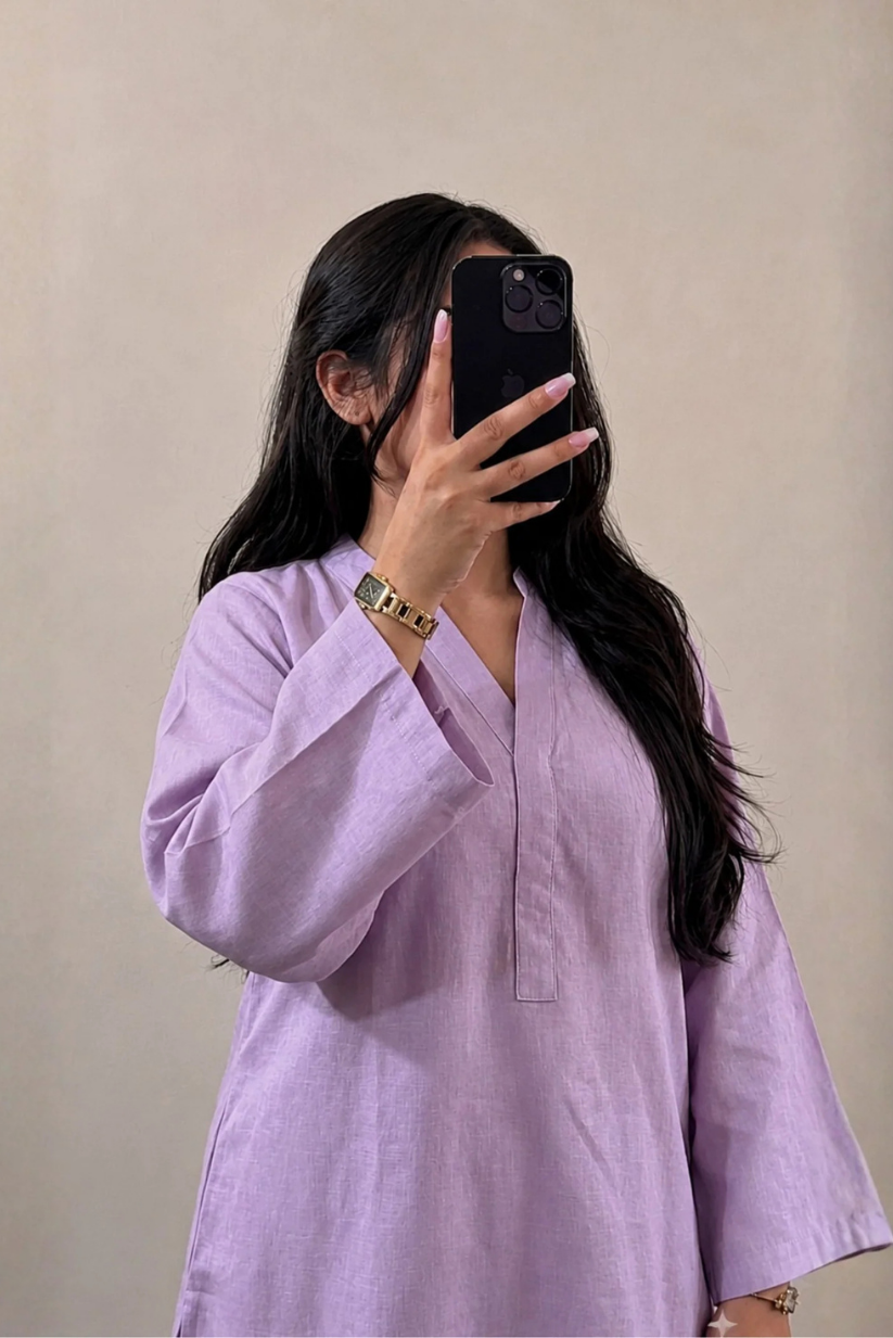 Lilac 2PC Stitched