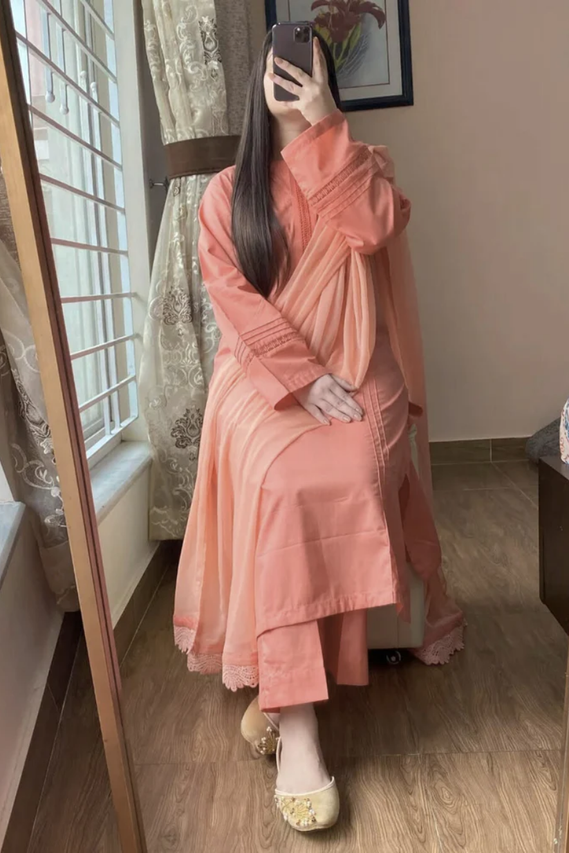 Peach Pearl 3PC
