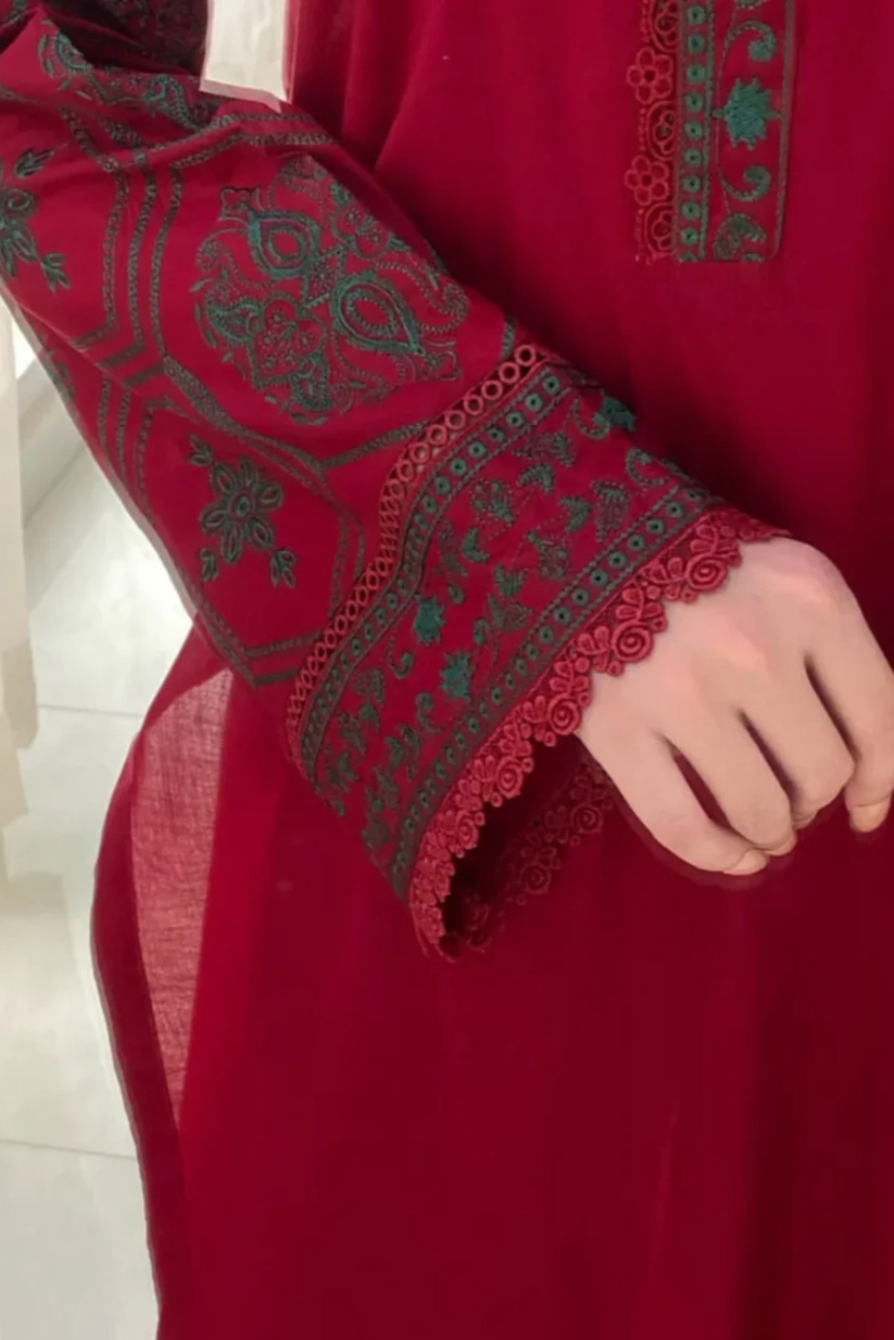 Crimson 3PC Stitched