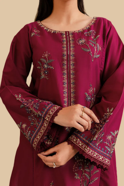 Heritage Bloom 2PC Stitched