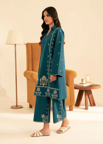 TEAL DUSK 2PC STITCHED