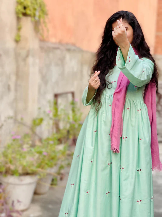 LILLY BLOOM FROCK 1PC STITCHED