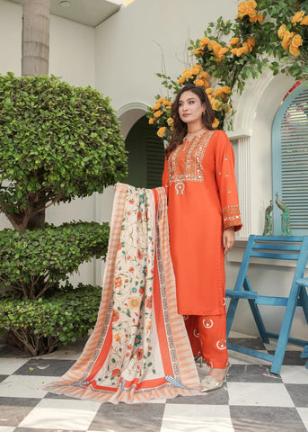 Ruby 3 PC Stitched